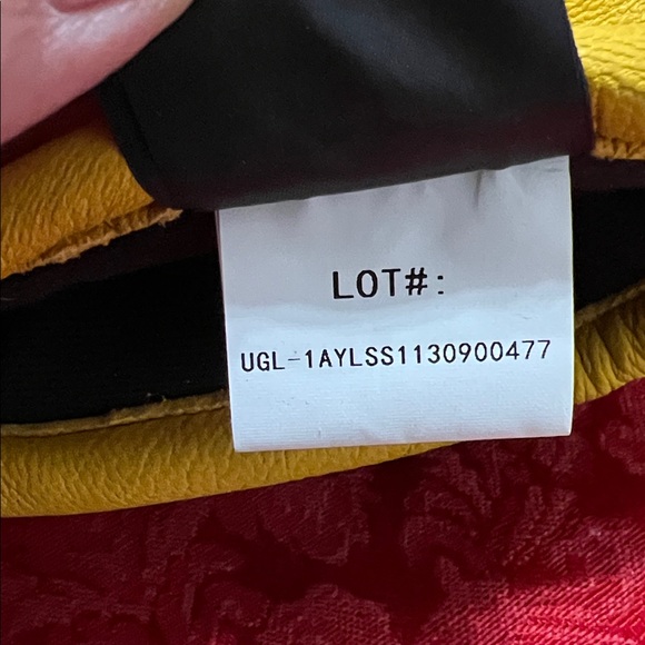 Ororo Yellow Leather Heated Gloves Size M Great Shape Battery Heating - Picture 12 of 16